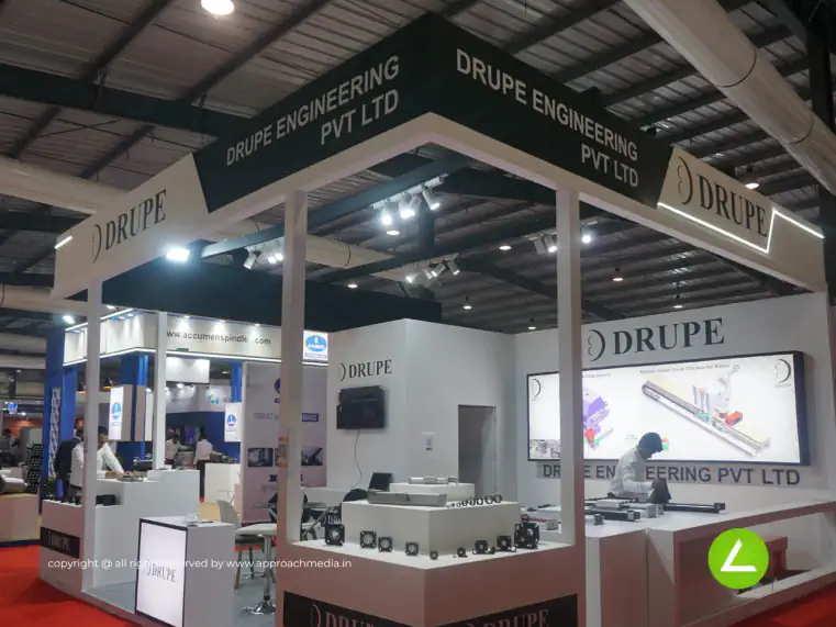 Process Automation Exhibition Stall Design at ENGIMACH 2023 Gandhinagar — Drupe 2023 — photo 4