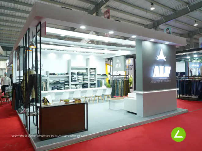 Garment Brand Exhibition Stall Design at GGMA Expo Gandhinagar — ALF 2023 — photo 3