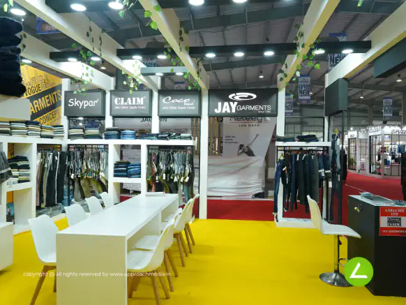 Denim Garment Exhibition Stall Design at GGMA Expo Gandhinagar — Jay Garments 2023 — photo 4