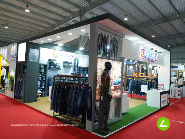 Denim Wear Exhibition Stall Design at GGMA Expo Gandhinagar — Loadex 2023 — photo 2