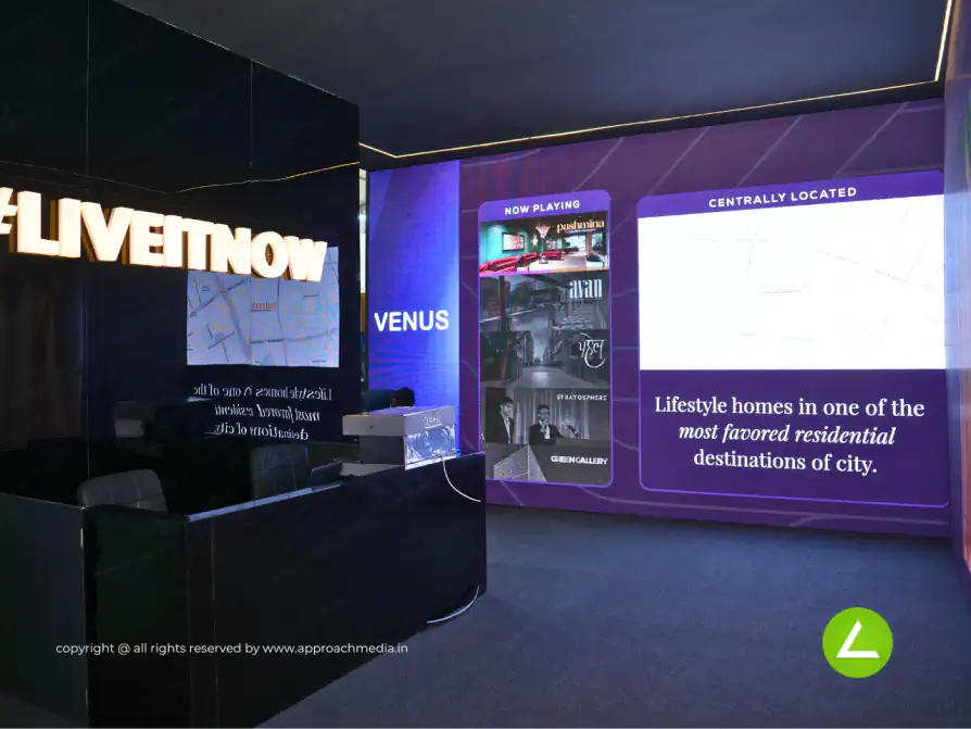 Residential Realty Exhibition Stall Design at GIHED 2023 Ahmedabad — Venus 2023 — photo 4