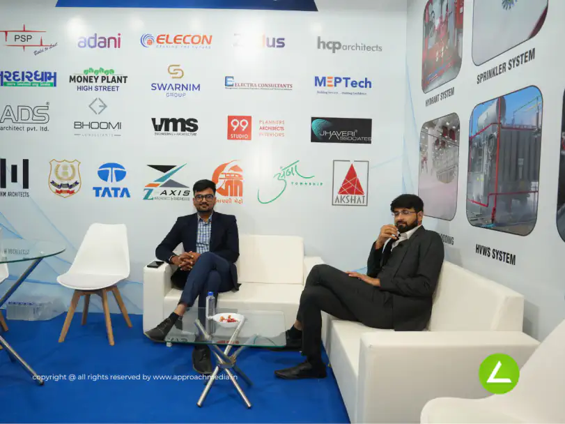 PropTech Software Exhibition Stall Design at GIHED 2023 Ahmedabad — Versatile Technolabs 2023 — photo 3