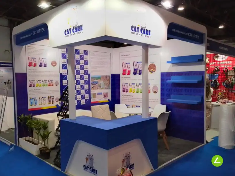Pet Products Exhibition Stall Design at IITPF Delhi — Catcare International 2023 — photo 2