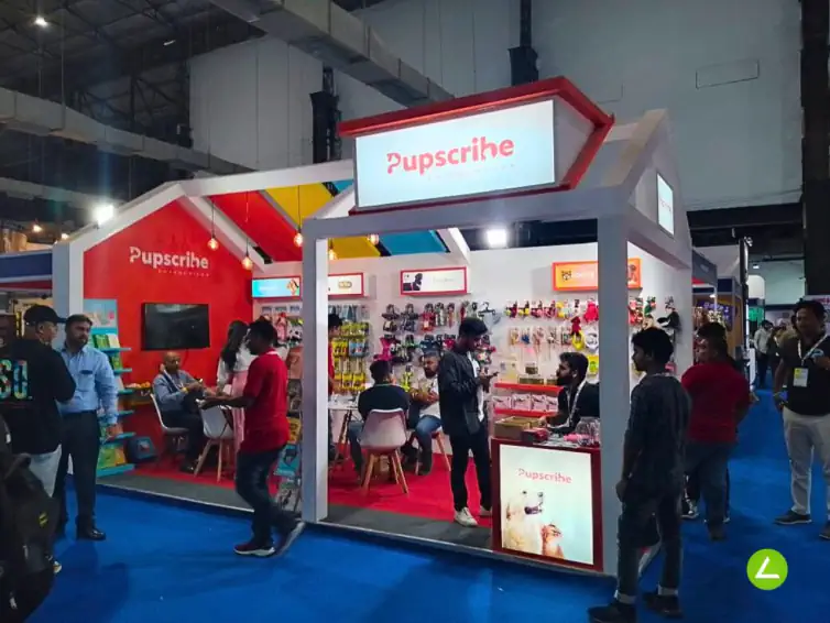 Pet Care Exhibition Stall Design at IITPF Delhi — Pupscribe 2023 — photo 2
