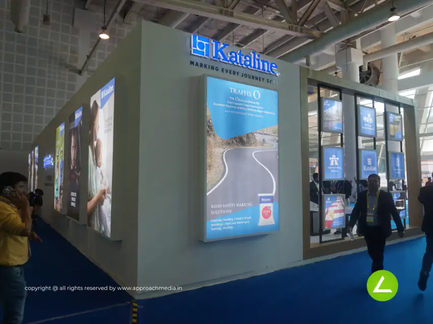 Road Safety & Marking Exhibition Stall Design at IRC Gandhinagar — Kataline 2023 — photo 2