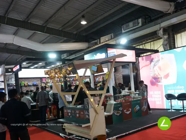 Food Packaging Exhibition Stall Design at Khadya Khorak Expo Gandhinagar — CANPAC 2023 — photo 2