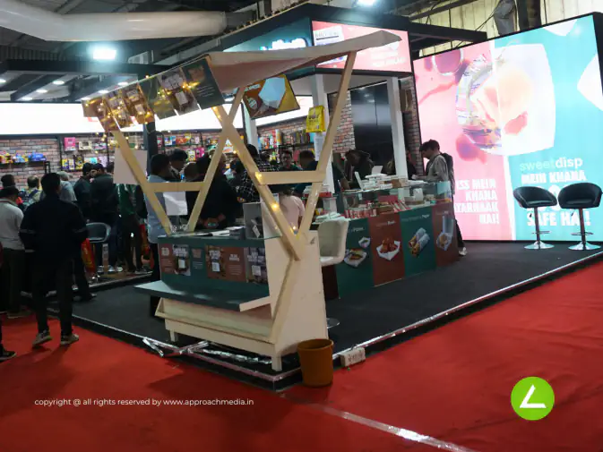 Food Packaging Exhibition Stall Design at Khadya Khorak Expo Gandhinagar — CANPAC 2023 — photo 3