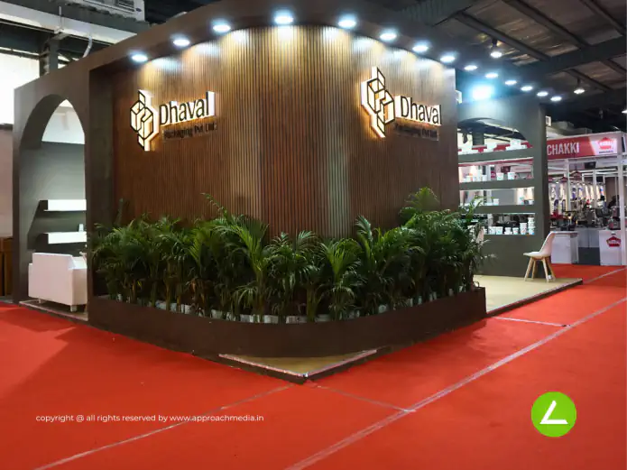 Food Products Exhibition Stall Design at Khadya Khorak Expo Gandhinagar — Dhaval 2023 — photo 2