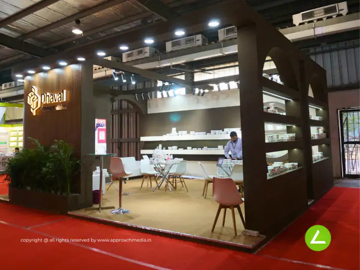 Food Products Exhibition Stall Design at Khadya Khorak Expo Gandhinagar — Dhaval 2023 — photo 3