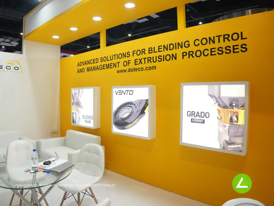 Plastic Tooling Exhibition Stall Design at Plast India Delhi — Dotco 2023 — photo 3