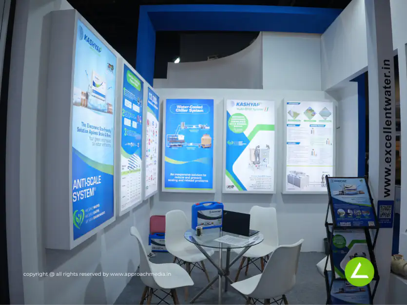 Plastic Machinery Manufacturer Exhibition Stall Design at Plast India Delhi — Kashyap 2023 — photo 3
