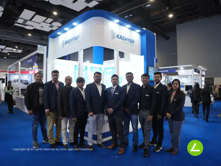 Plastic Machinery Manufacturer Exhibition Stall Design at Plast India Delhi — Kashyap 2023 — photo 4