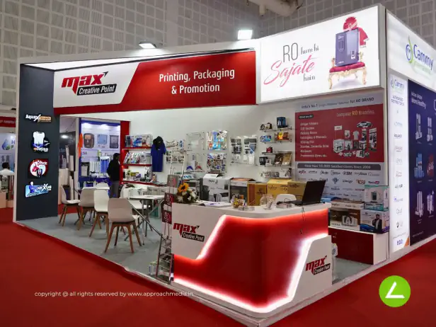 Water Solutions Exhibition Stall Design at WAPTAG Expo Delhi — Max Creative Point 2023 — photo 2