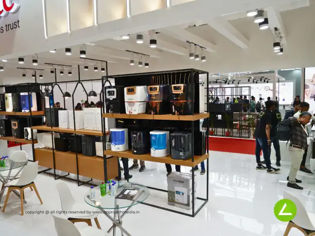 Water Treatment Plant Exhibition Stall Design at Water Expo Delhi — Nice Industries 2023 — photo 2