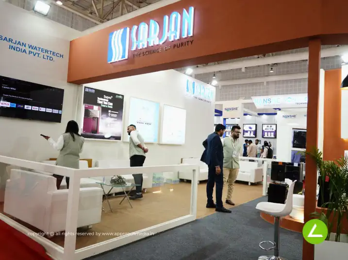 Water Technology Exhibition Stall Design at Water Expo Delhi — Sarjan Watertech 2023 — photo 2
