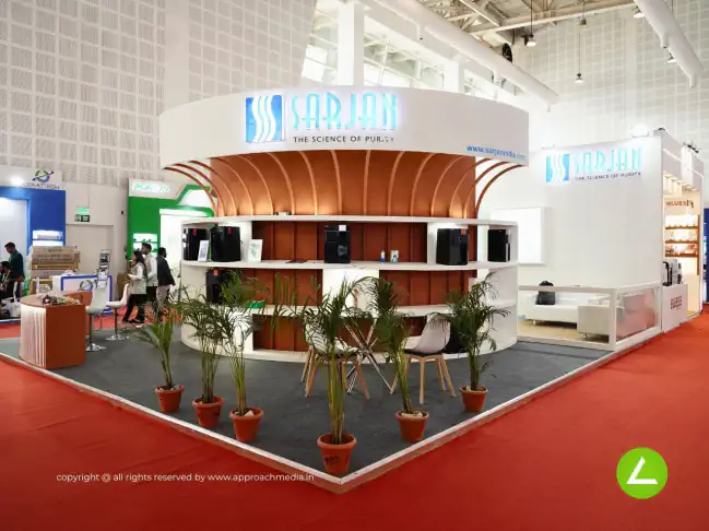 Water Technology Exhibition Stall Design at Water Expo Delhi — Sarjan Watertech 2023 — photo 4