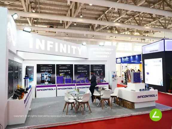 Water Filter Exhibition Stall Design at Water Expo Chennai — Infinity 2023 — photo 2