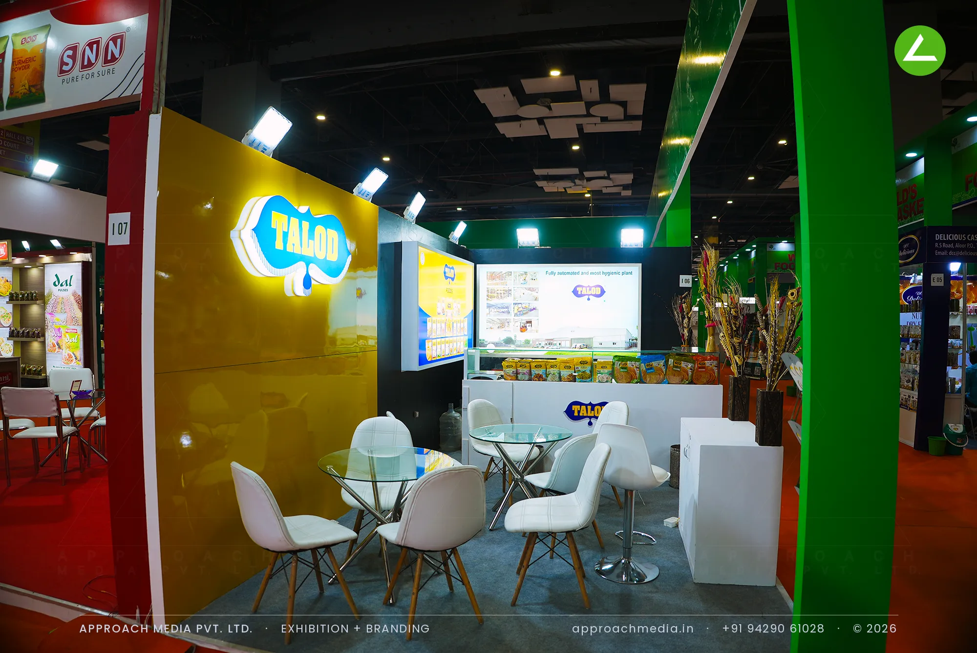 TALOD at Aahar 2023 — 18 sqm Exhibition Stall Design in New Delhi — photo 4