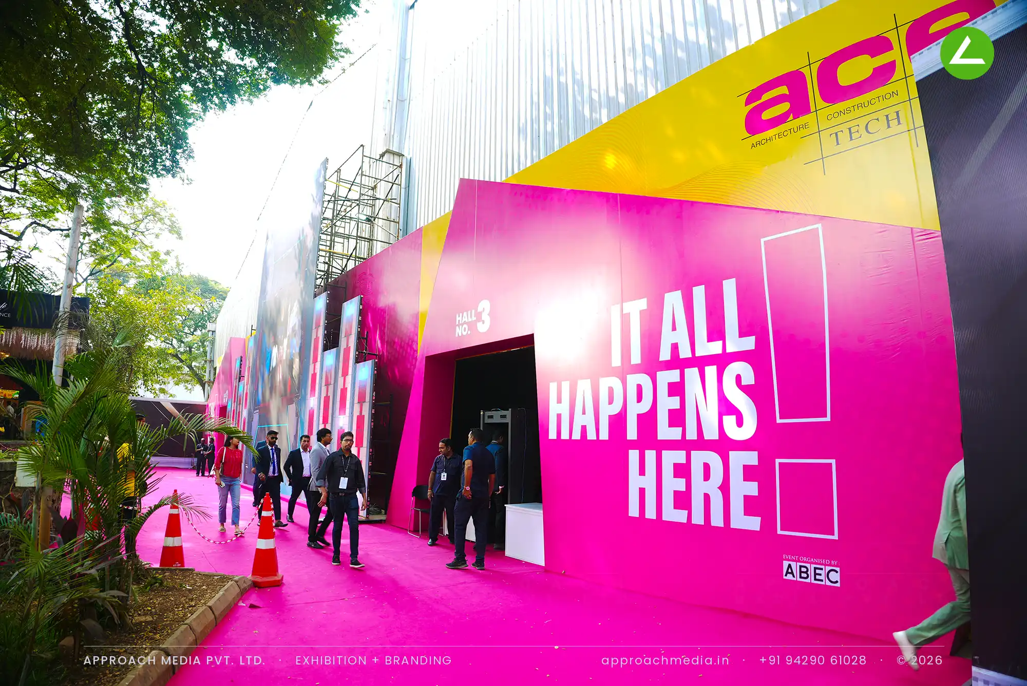 Alcom at ACETECH Mumbai 2023: 78 sqm Exhibition Stall Design for Window and Facade Systems — photo 2