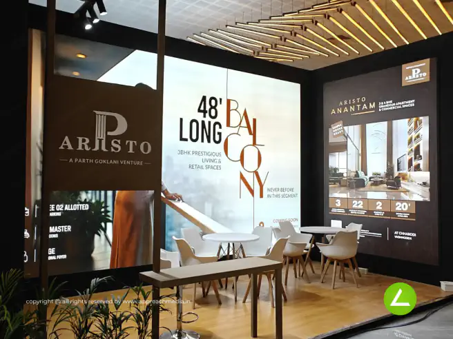 Smart Home Exhibition Stall Design at Ahmedabad Mirror Expo Ahmedabad — Aristo 2024 — photo 2