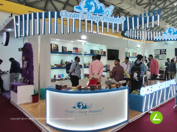 Agarbatti Packaging Exhibition Stall Design at Agarbatti Expo Ahmedabad — Ocean Deep Printers 2024 — photo 4