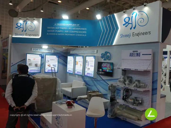 Engineering Exhibition Stall Design at BNI Symposium Gandhinagar — Shreeji Engineers 2024 — photo 2