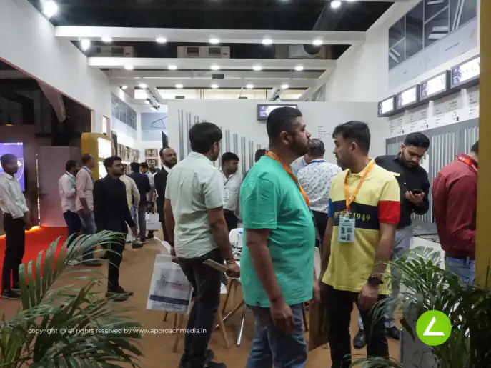Hardware Fittings Exhibition Stall Design at HBLF Gandhinagar — Crom 2024 — photo 3