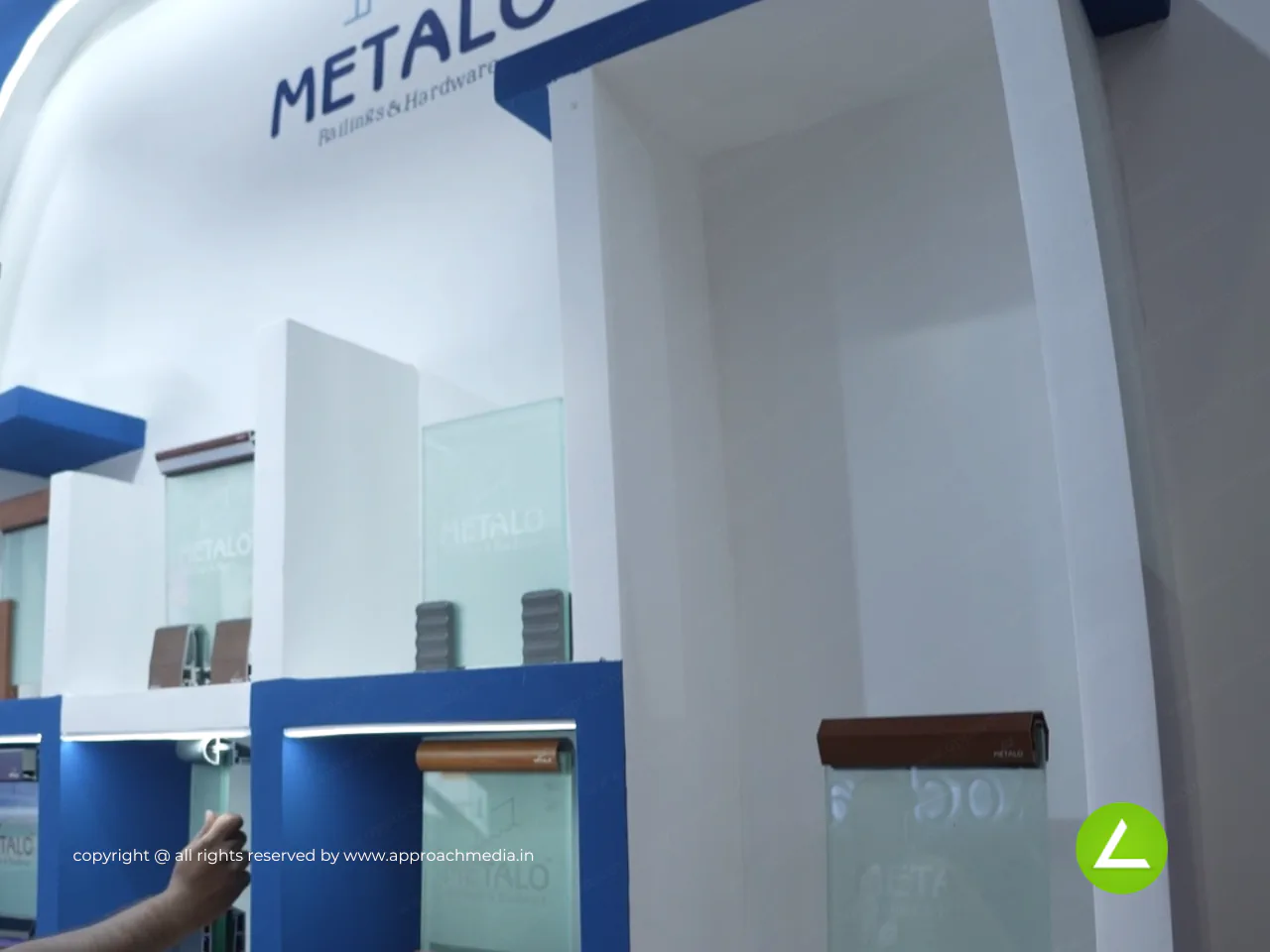 Wall Cladding Exhibition Stall Design at HBLF Gandhinagar — Envitect 2024 — photo 4