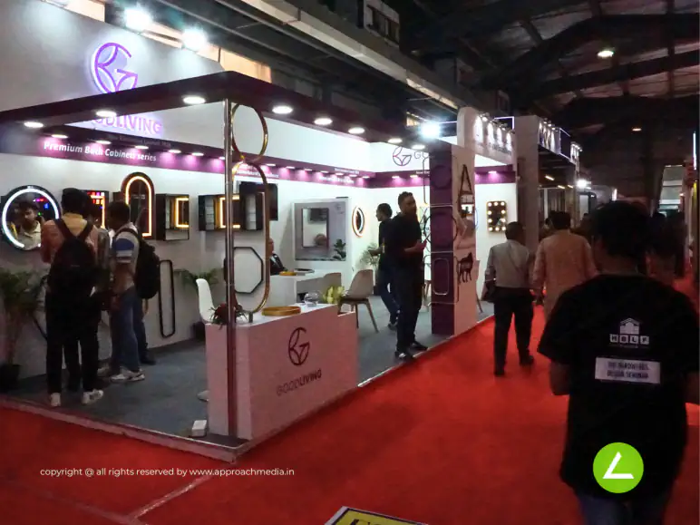 Home Furnishing Exhibition Stall Design at HBLF Gandhinagar — Good Living 2024 — photo 3