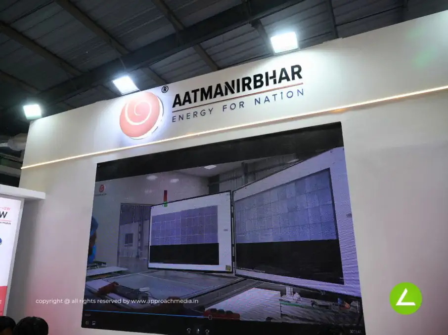 Solar Energy Systems Exhibition Stall Design at Intersolar Gandhinagar — Aatmanibhar 2024 — photo 2