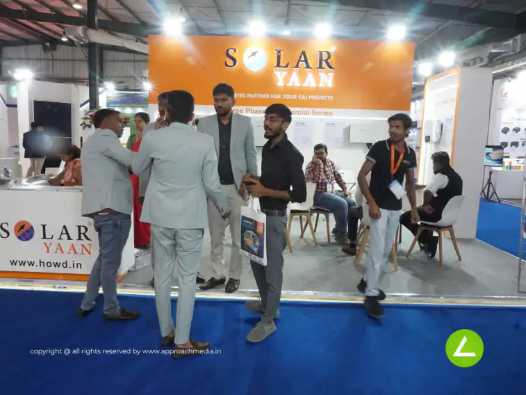 Solar Panel Exhibition Stall Design at Intersolar Ahmedabad — Solar Yaan 2024 — photo 3