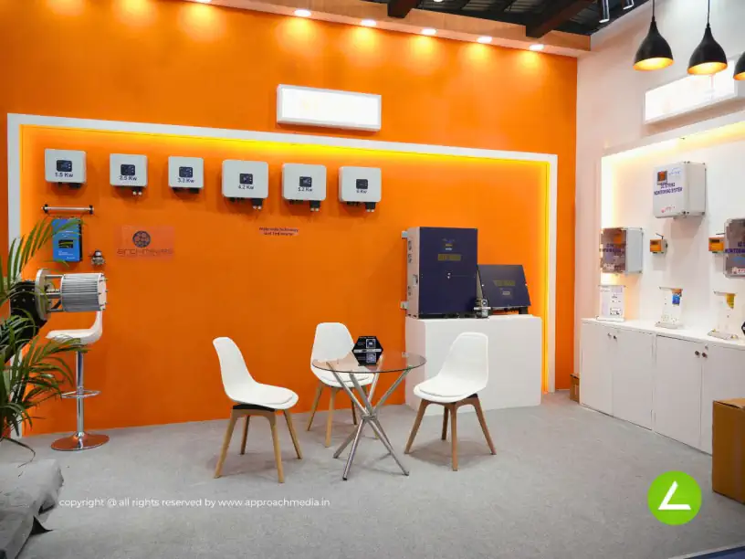 Solar Innovation Exhibition Stall Design at Intersolar Mumbai — Vertex 2024 — photo 2