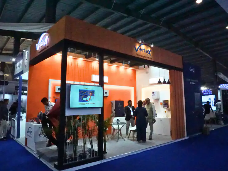 Solar Innovation Exhibition Stall Design at Intersolar Mumbai — Vertex 2024 — photo 4