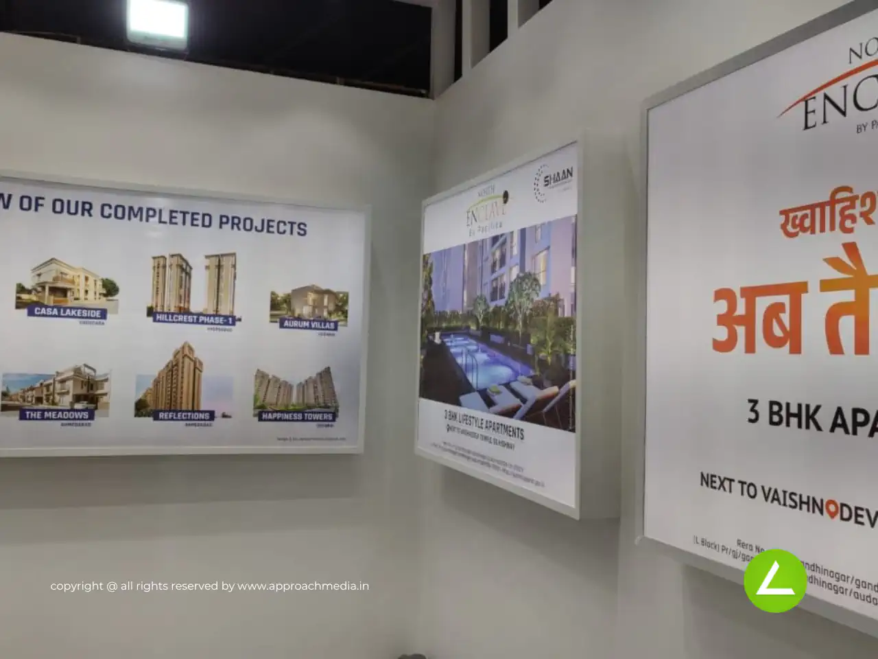 Real Estate Exhibition Stall Design at Pacifica Property Show Ahmedabad — Pacifica 2024 — photo 2