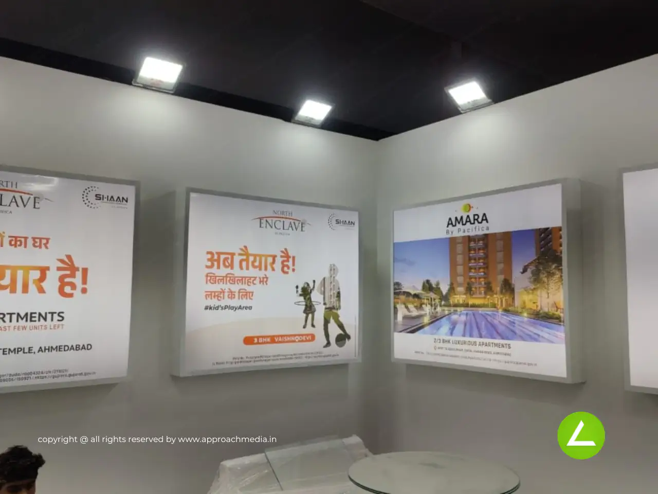 Real Estate Exhibition Stall Design at Pacifica Property Show Ahmedabad — Pacifica 2024 — photo 4