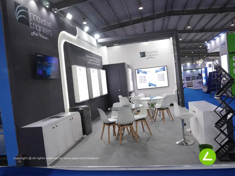 Pharma Machinery Engineering Exhibition Stall Design at Pharmatech 2024 Gandhinagar — Innovative Engineers 2024 — photo 2