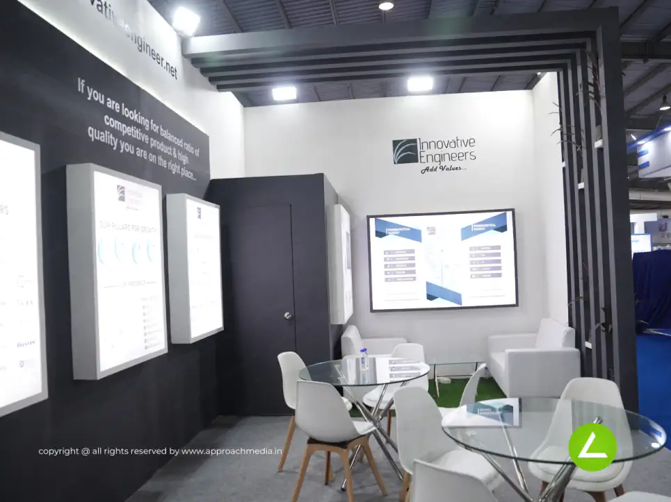 Pharma Machinery Engineering Exhibition Stall Design at Pharmatech 2024 Gandhinagar — Innovative Engineers 2024 — photo 3