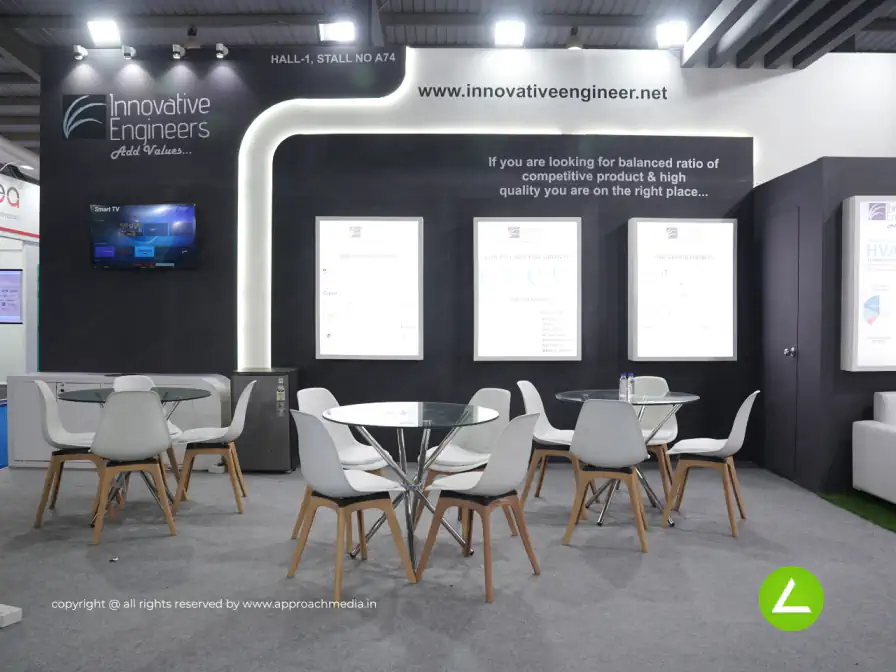 Pharma Machinery Engineering Exhibition Stall Design at Pharmatech 2024 Gandhinagar — Innovative Engineers 2024 — photo 4