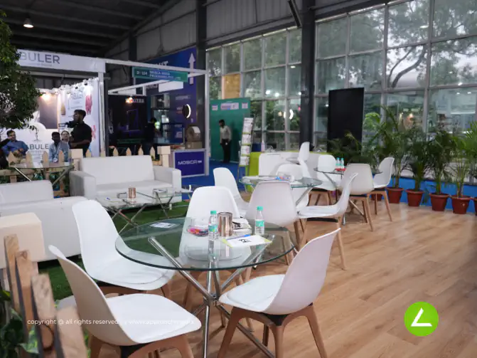 Pharma & Cosmetics Exhibition Stall Design at Pharmatech 2024 Gandhinagar — Kavit 2024 — photo 3