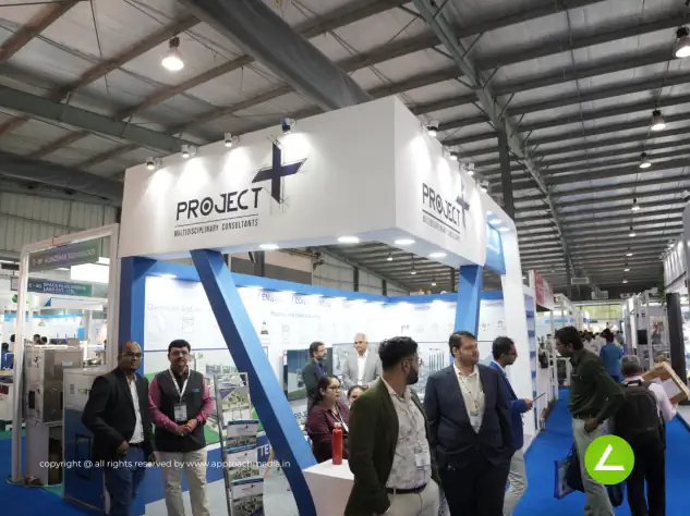 Project Consultancy Exhibition Stall Design at Pharmatech 2024 Gandhinagar — Project+ Consultants 2024 — photo 2