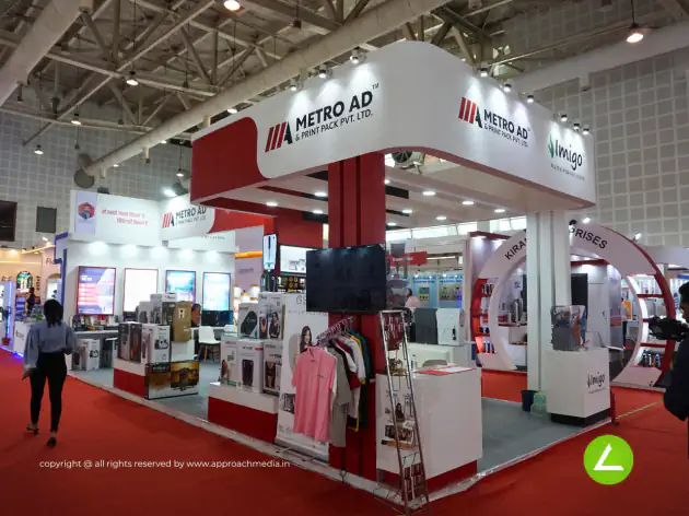 Advertising & Packaging Exhibition Stall Design at WAPTAG Expo 2024 Gandhinagar — Metro Ad & Print Pack 2024 — photo 2