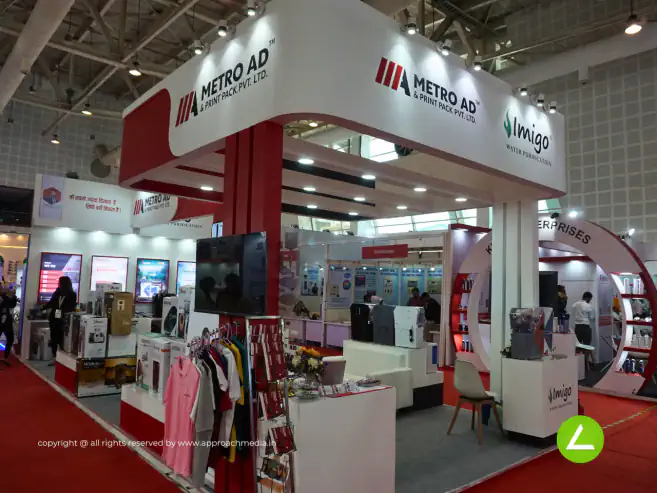 Advertising & Packaging Exhibition Stall Design at WAPTAG Expo 2024 Gandhinagar — Metro Ad & Print Pack 2024 — photo 4