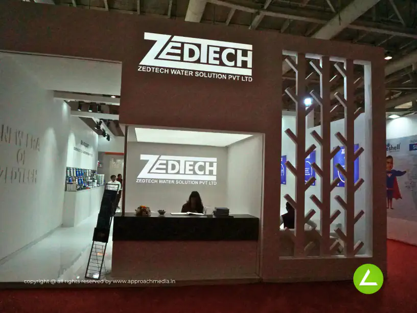 Water Technology Exhibition Stall Design at WAPTAG Expo 2024 Gandhinagar — Zedtech 2024 — photo 2