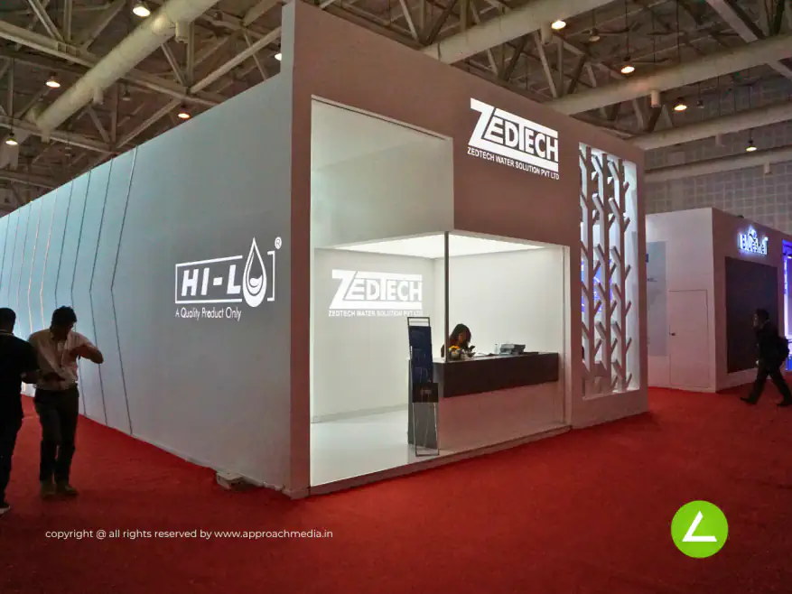 Water Technology Exhibition Stall Design at WAPTAG Expo 2024 Gandhinagar — Zedtech 2024 — photo 3