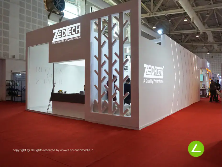 Water Technology Exhibition Stall Design at WAPTAG Expo 2024 Gandhinagar — Zedtech 2024 — photo 4