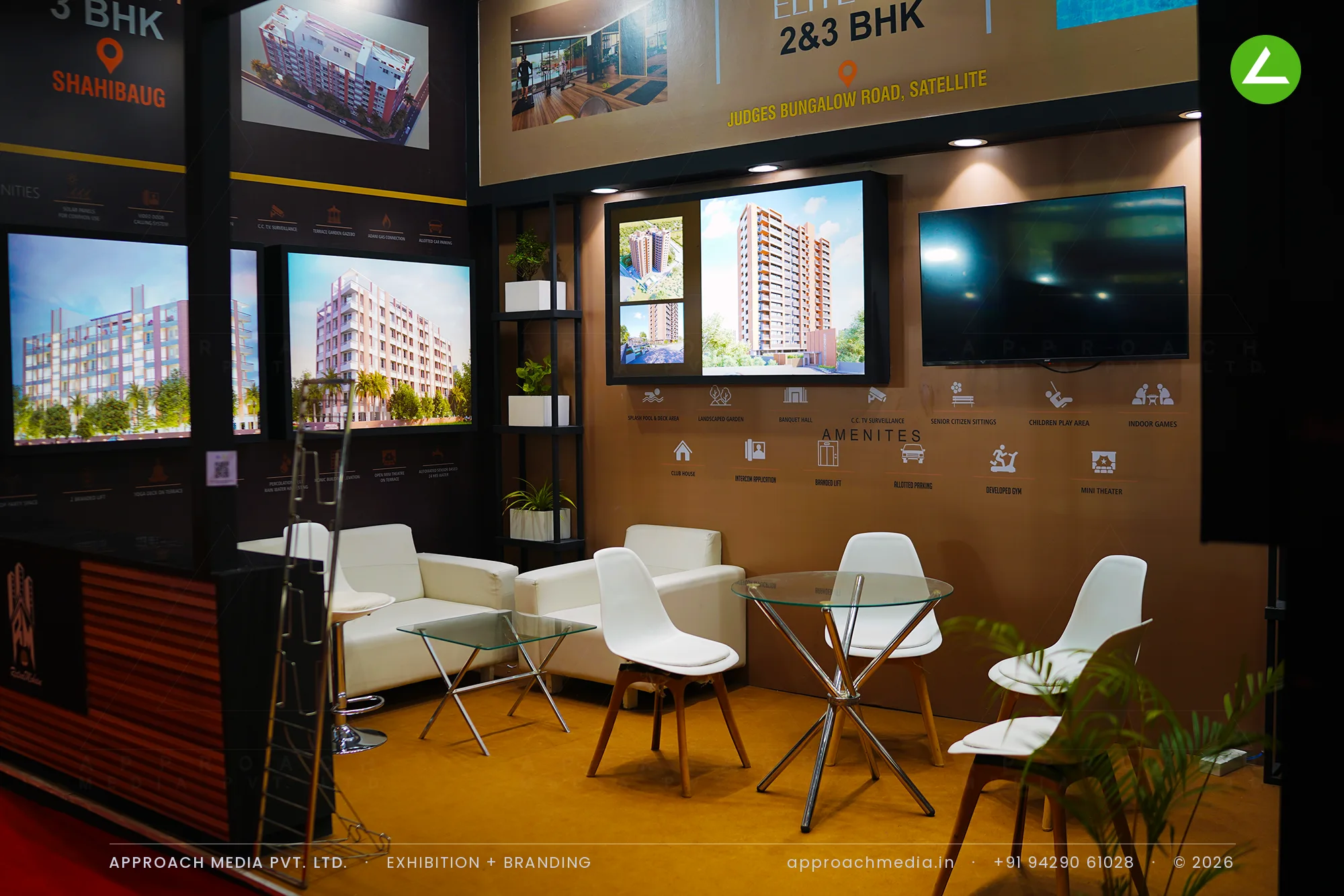 Ratnamohan Developers Exhibition Stall Design at BNI Symposium Gandhinagar, 2024 — photo 4