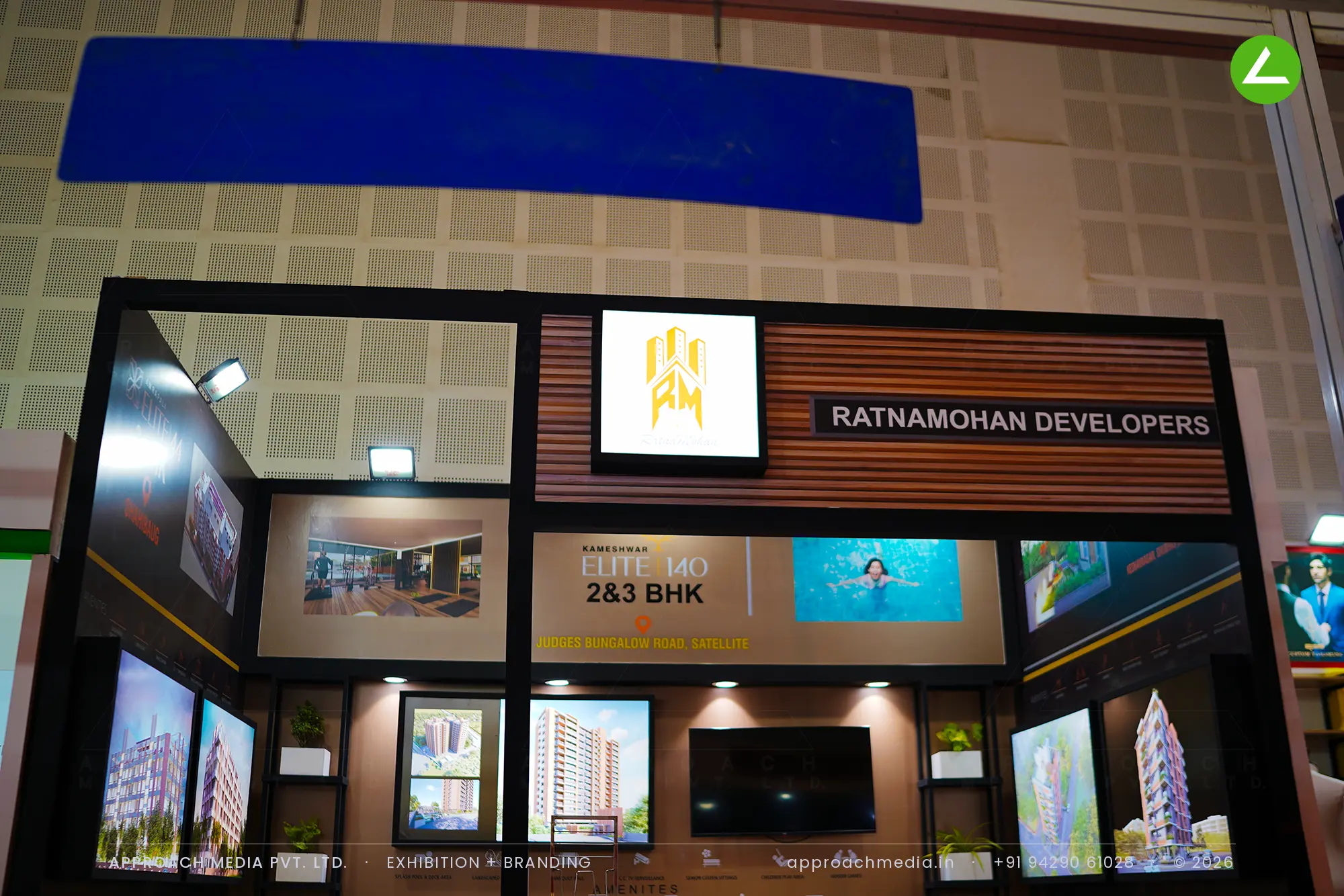 Ratnamohan Developers Exhibition Stall Design at BNI Symposium Gandhinagar, 2024 — photo 2