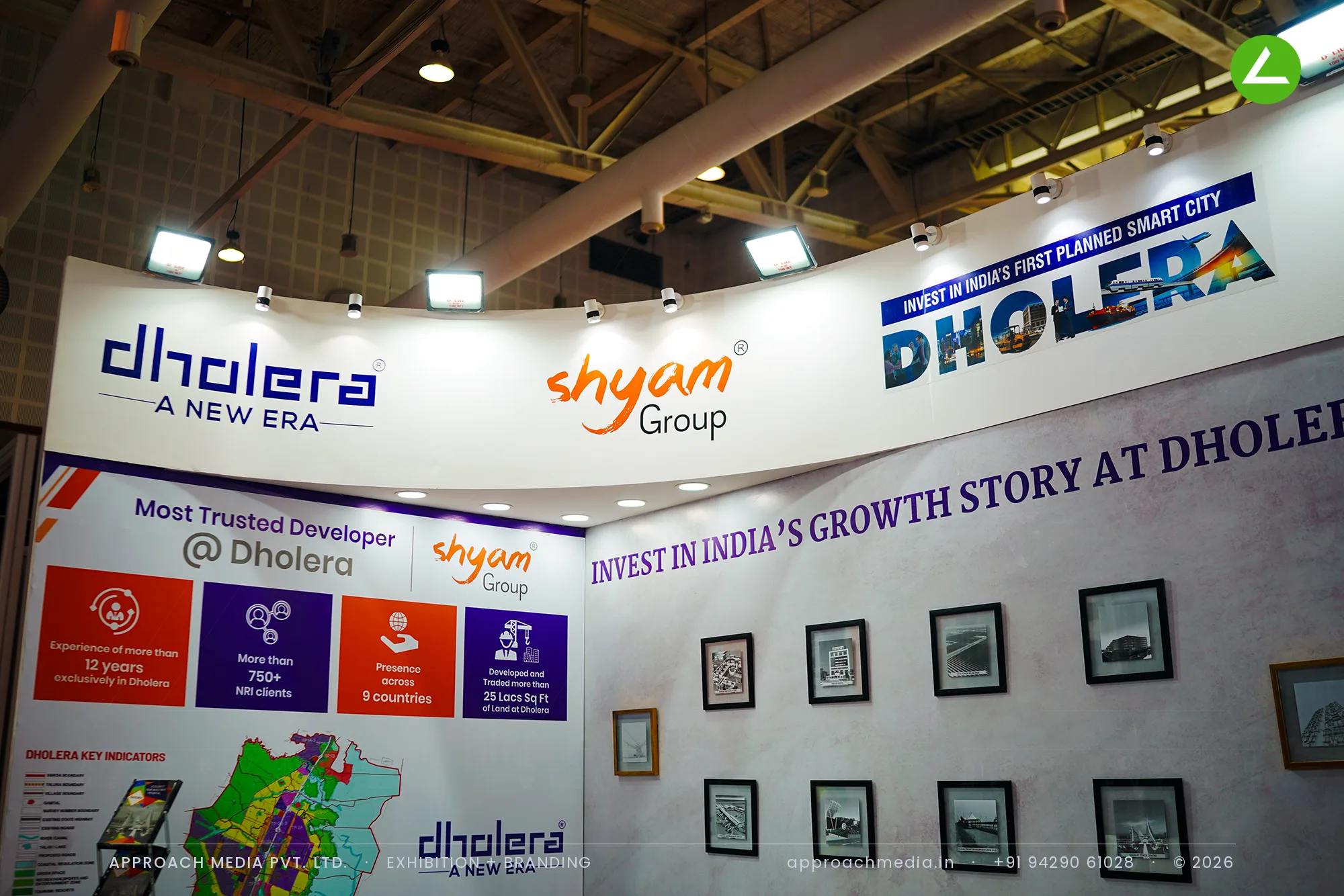 Shyam Group Dholera Exhibition Stall Design at BNI Symposium, Gandhinagar — photo 4