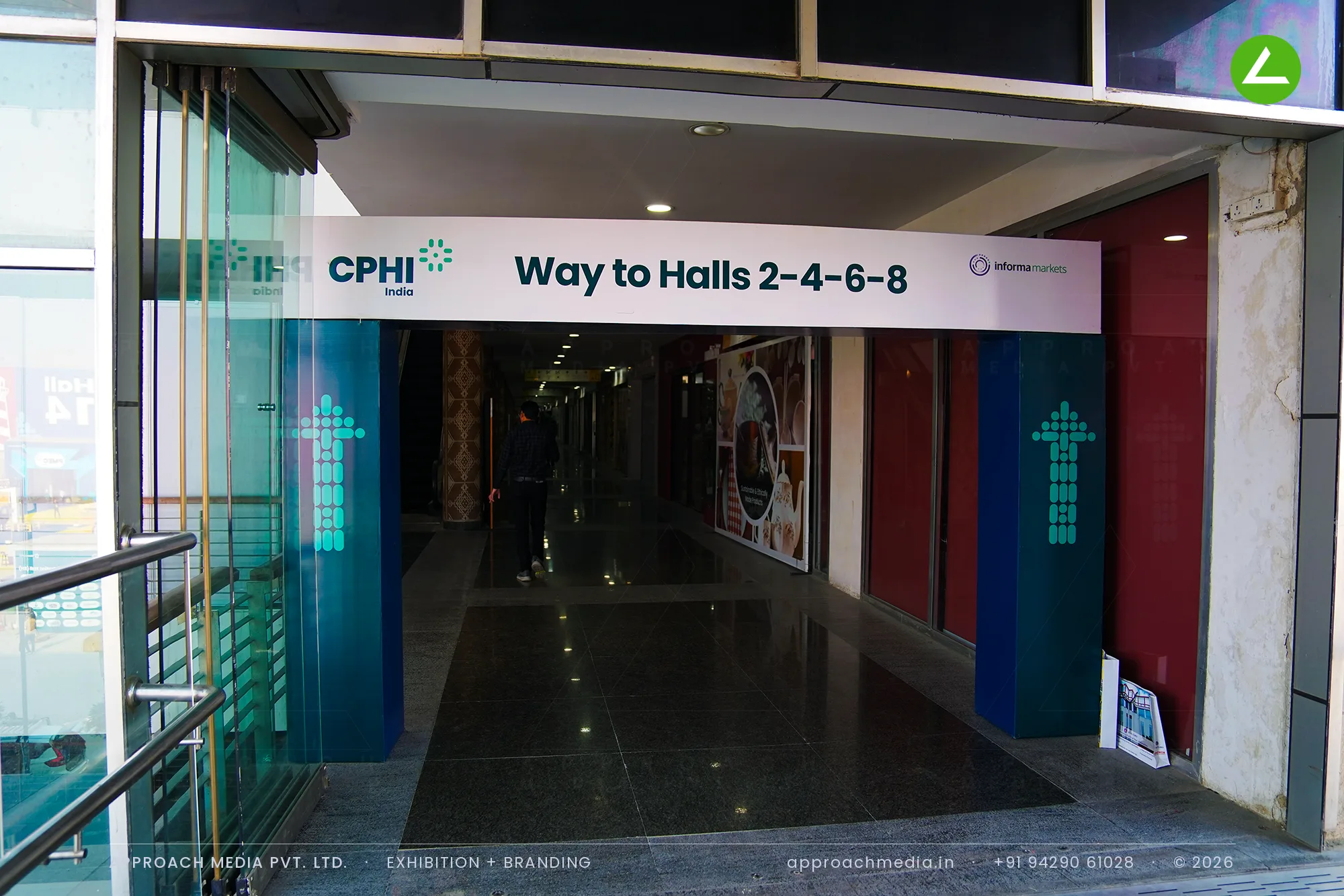 Tramex: Open-Frame Exhibition Stall Design at CPHI Greater Noida for 36 sqm on Three Sides — photo 2