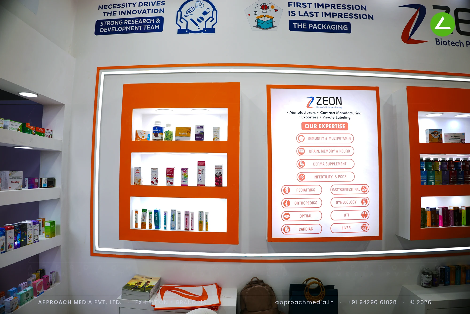 Zeon Group of Companies: Exhibition Stall Design at IPEX Expo Noida — photo 3